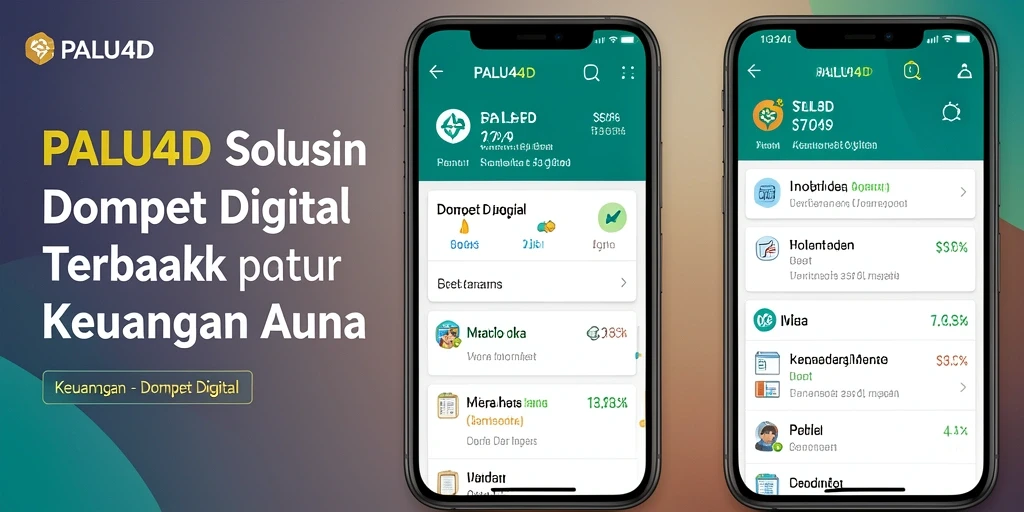Tampilan antarmuka utama PALU4D yang sederhana dan fungsional.