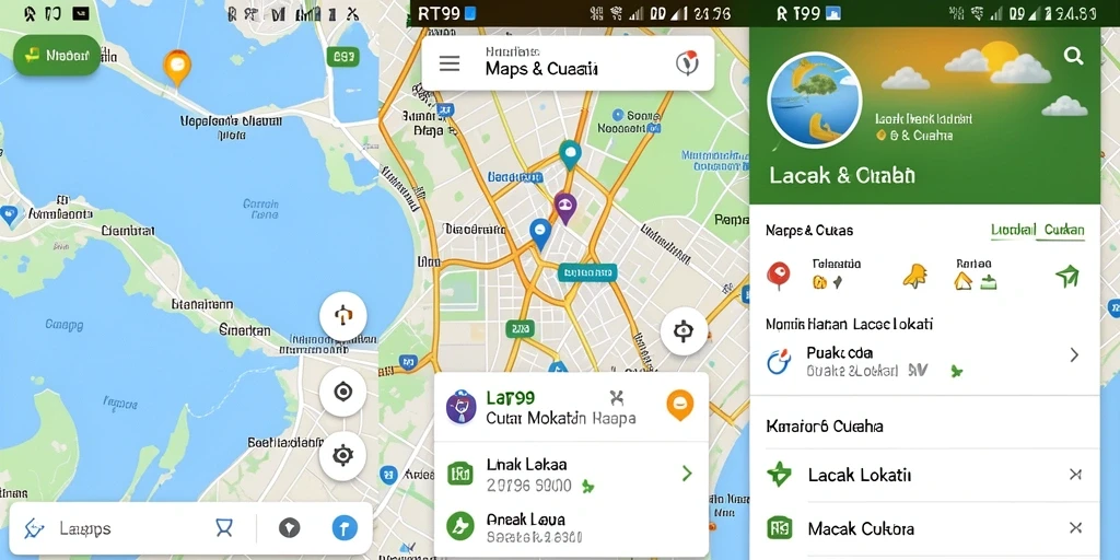 Tampilan antarmuka RT99 yang sederhana dan informatif.