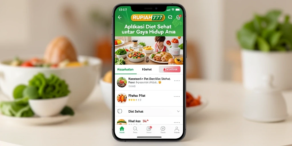 Antarmuka aplikasi RUPIAH777 yang menarik dan fungsional.