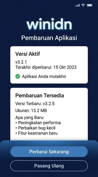 Riwayat Versi winidn untuk Pengguna Android
